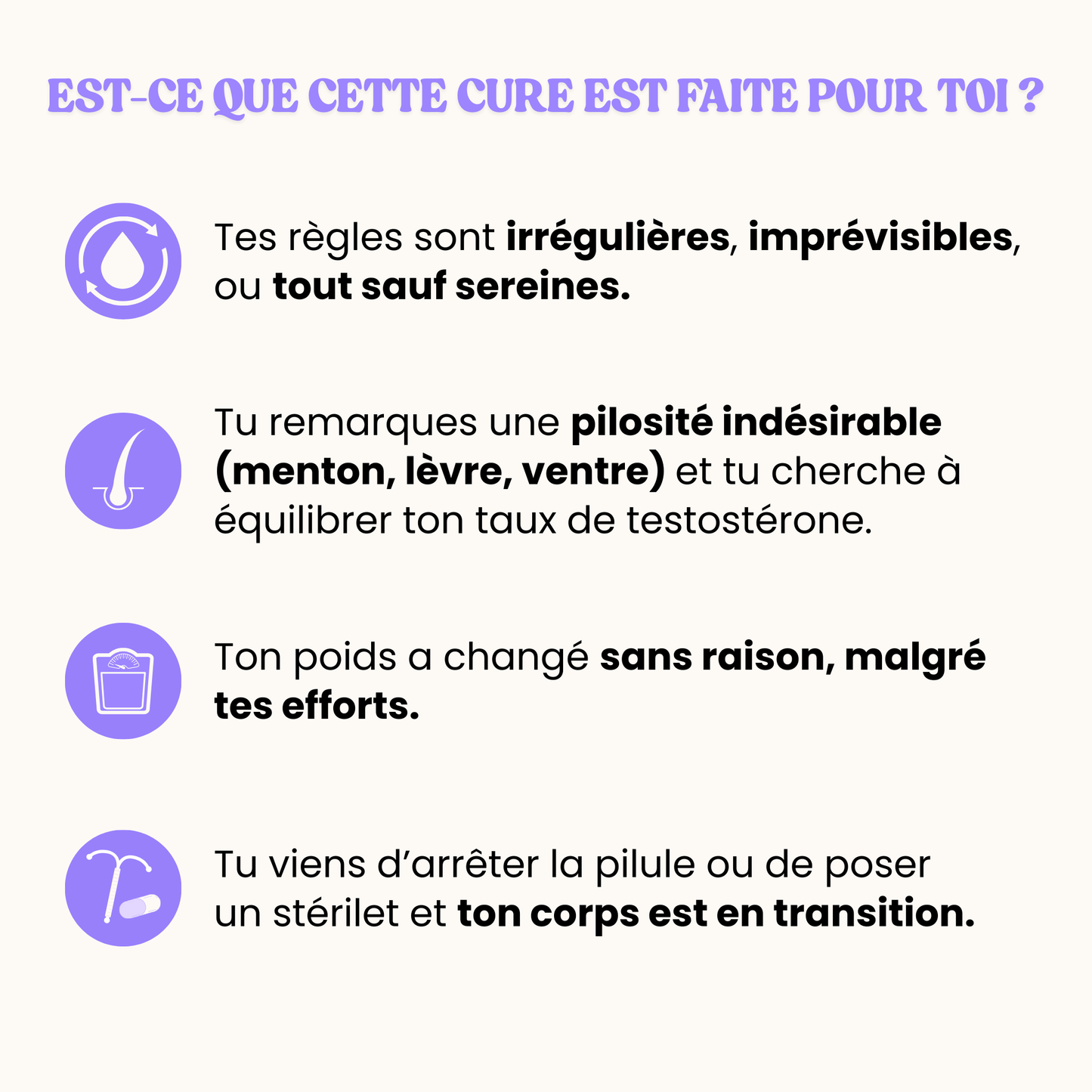 Judy Équilibre - Soutien naturel du cycle féminin