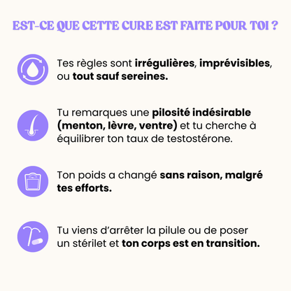 Judy Équilibre - Soutien naturel du cycle féminin